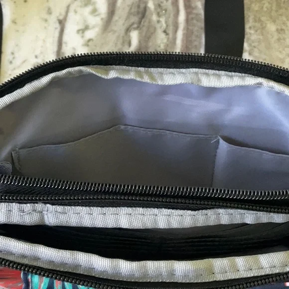 NWT IHKWIP luxury nylon convertible crossbody bag - Picture 5 of 14